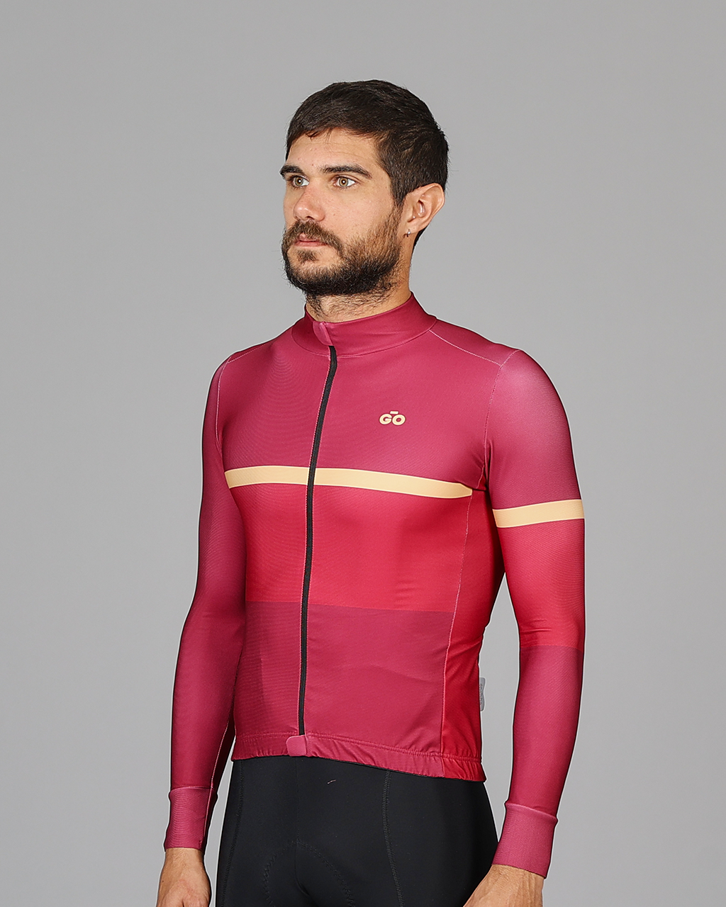 Maillot Race Gold Line de mujer perfecto para rutas invernales - Engobe