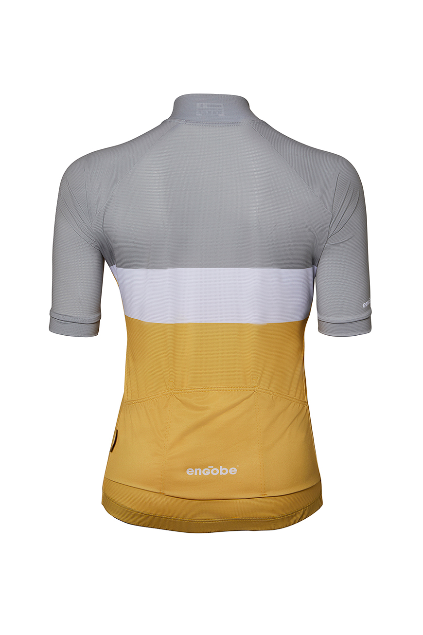 Yellow Grey | Maillot ciclismo mujer